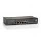 LevelOne Switch Gigabit Ethernet PoE de 8 puertos, 61.6W, 802.3at PoE+, 4 Puertos PoE - 52083403